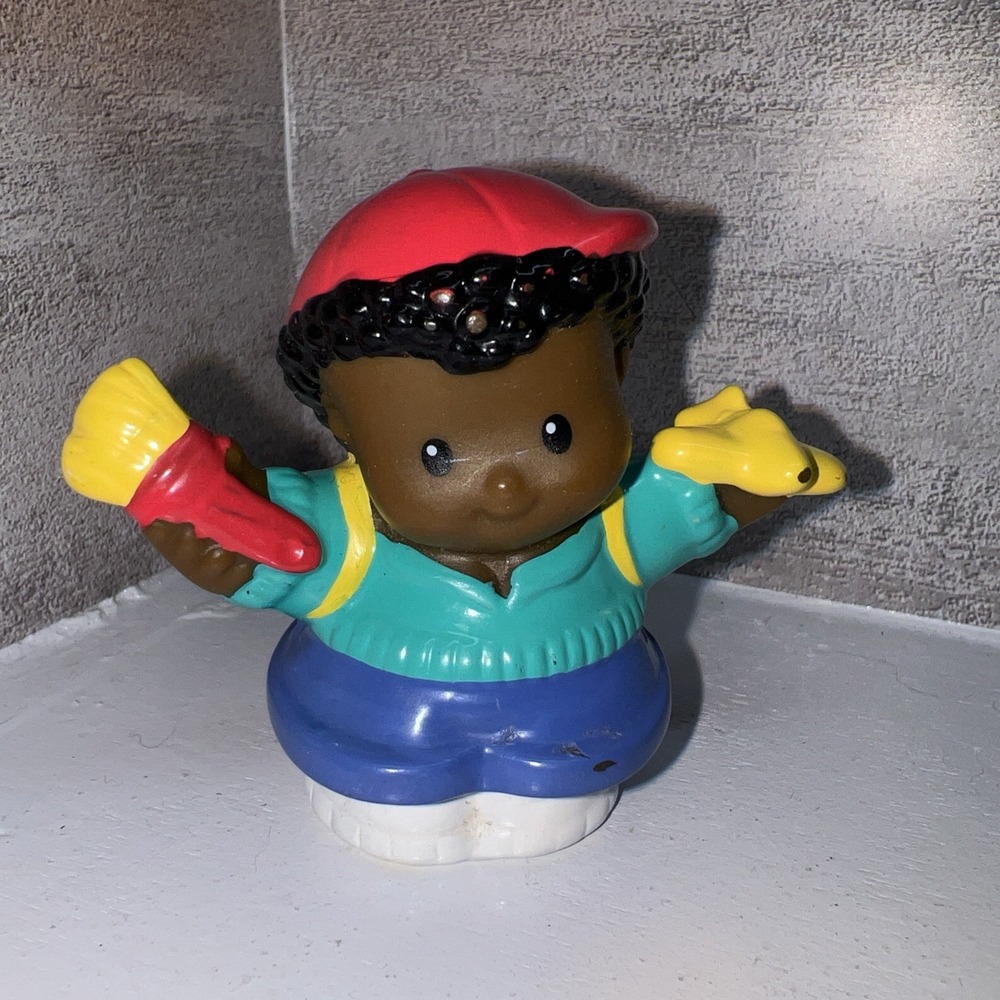 Fisher Price: Little People - 2005 School Bus - Michael Figure W/ Plane